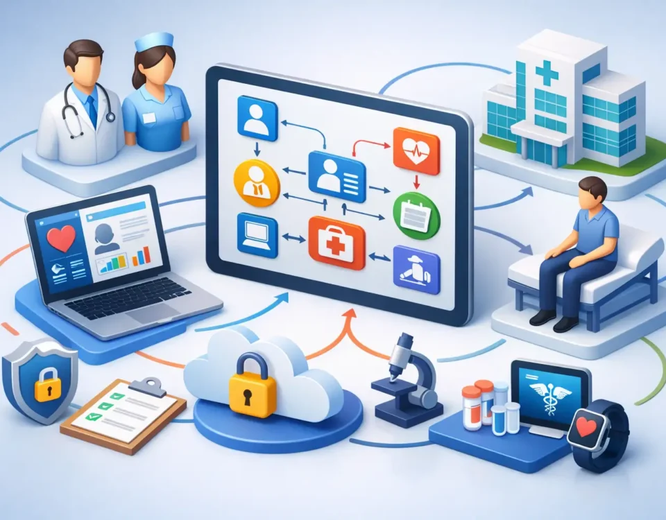 Healthcare Management System Use Case Diagram