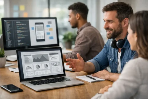 How a Custom Web App Development Agency Delivers