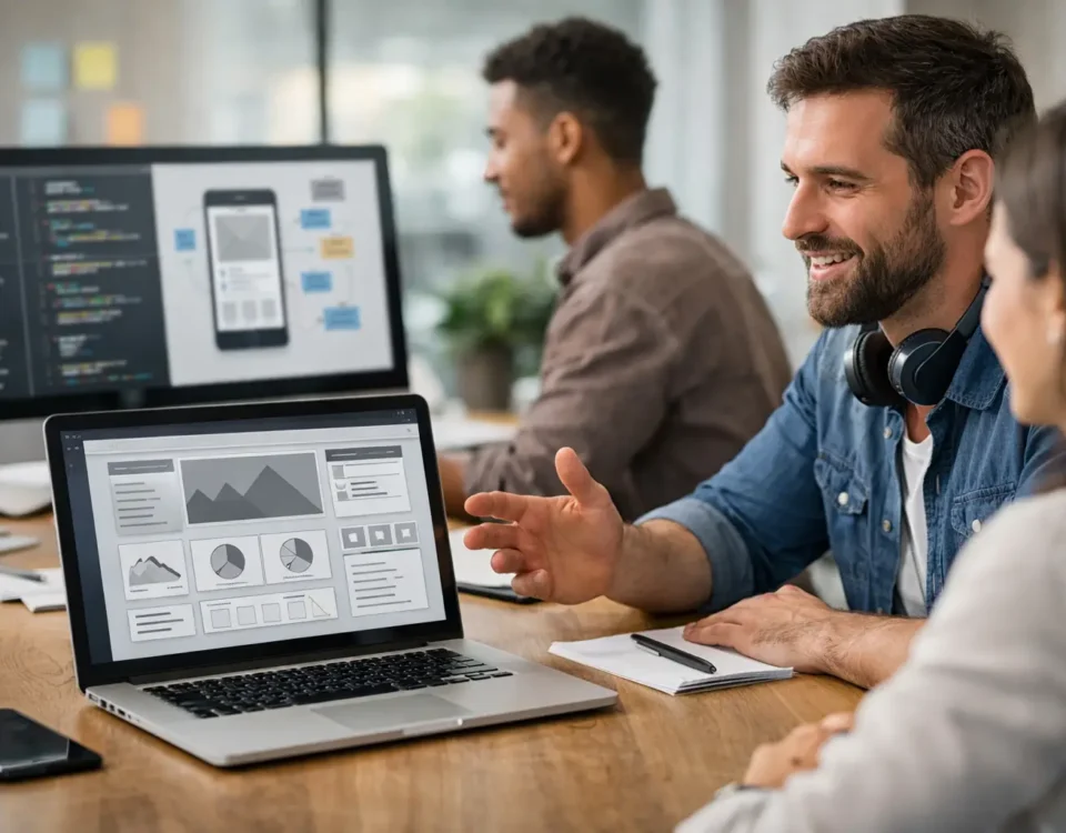 How a Custom Web App Development Agency Delivers